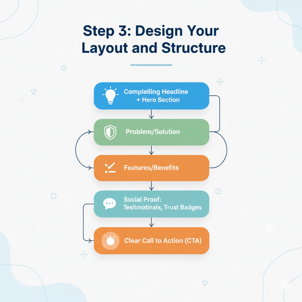 create landing page WordPress